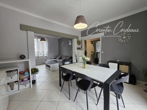 🏡 Maison familiale parfaitement entretenue – 96 m² – Garage 46 m² – Terrain 501 m²