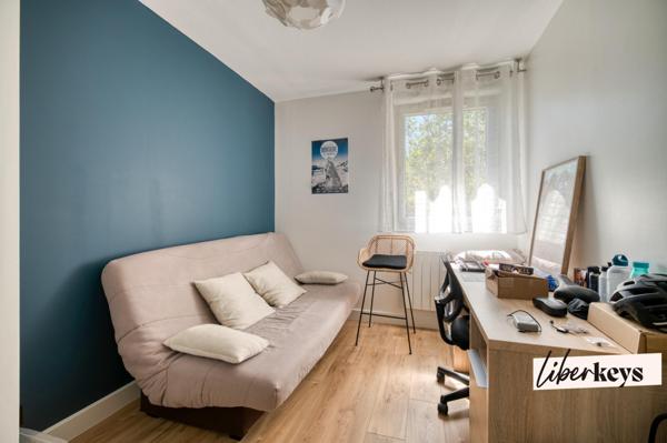 T3 lumineux avec balcon, 2 places de parking – DPE C/A