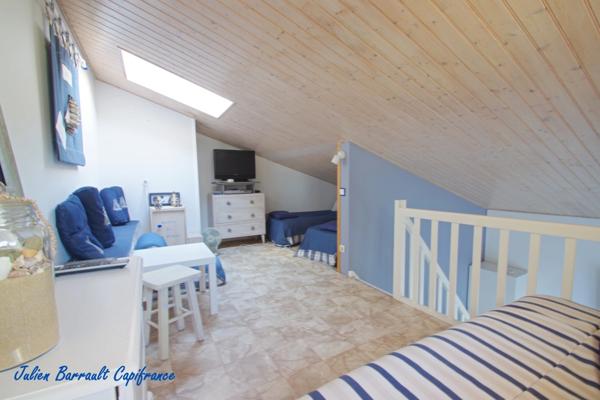 Maison de 33,69 m² carrez avec une chambre et une mezzanine (4 couchages) dans la résidence Vendéennes 1