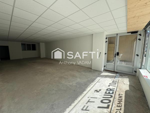 LOCAL COMMERCIAL – CŒUR DE SALINS-LES-BAINS