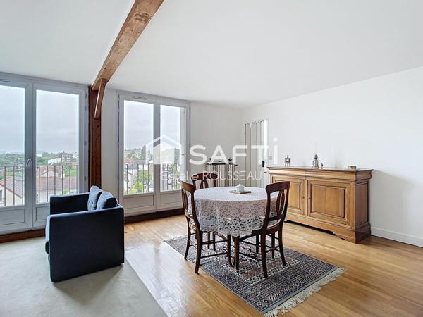 Appartement T3 lumineux au calme avec vue dégagée