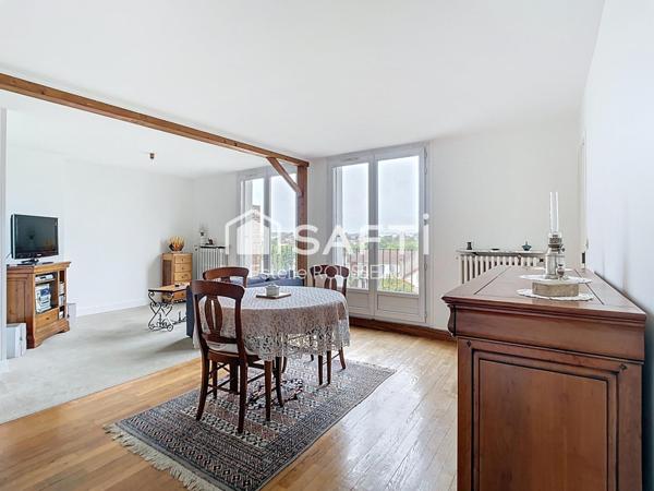 Appartement T3 lumineux au calme avec vue dégagée