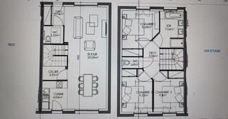 Maison Mitoyenne neuve 90m² avec jardin 225m² Civens