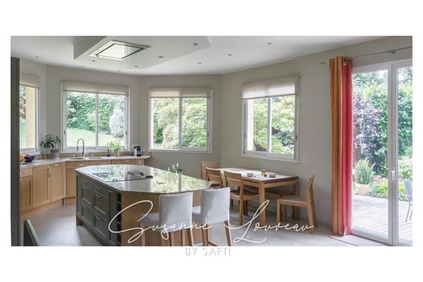 Entre forêt et Vieux Marly, une maison qui conjugue caractère et discrétion