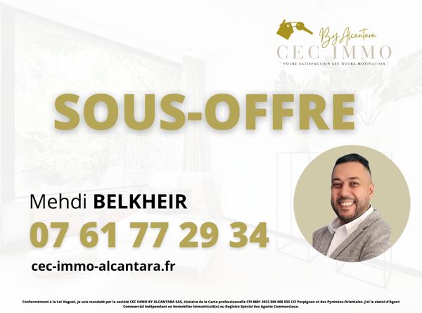 Appartement T3  BAGES  avec grand garage et parking – Rare sur le secteur