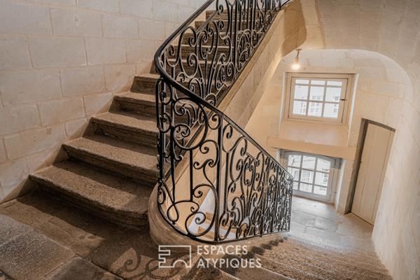 Appartement intimiste charme de la pierre cœur historique de Nantes 65 m²