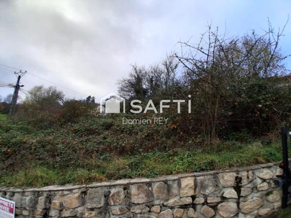 Terrain constructible, Aurec sur Loire, chemin du Bret, idéal petit budget