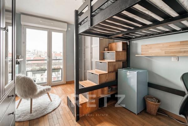 Paris 18ème - Duplex dernier étage - Jules Joffrin - Appartement avec Rooftop en excellent état