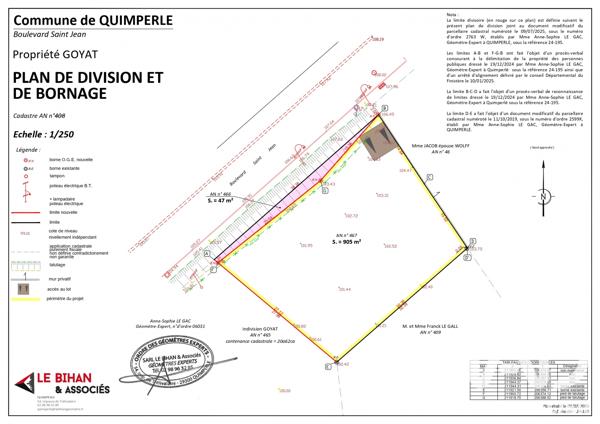Terrain à vendre 905 m² Quimperlé