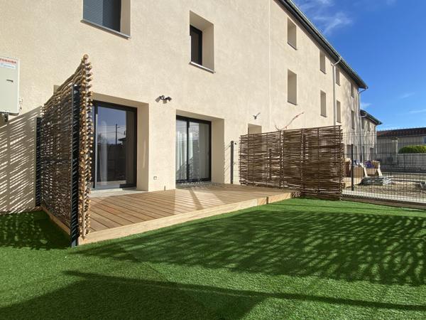 T2 rez-de-jardin 42.84 M² MEUBLÉ toutes charges et consommations comprises