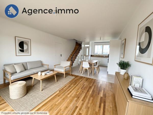 À vendre - Maison mitoyenne 2 côtés, 4 pièces située à Le Mans (72000)