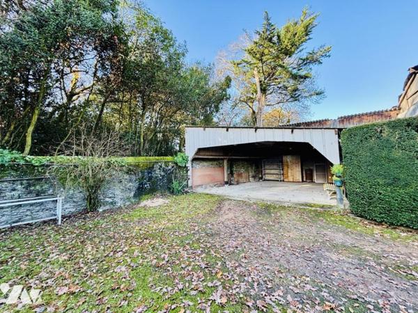 Maison de plain-pied – 107 m² – Grand jardin clos de 1 300 m² – Proche centre-bourg