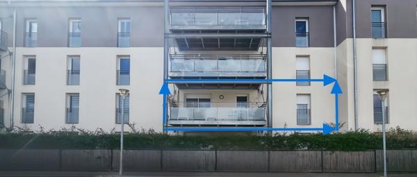 Appartement à vendre 3 pièces avec terrasse TARBES (65)