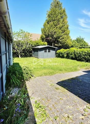 Maison semi individuelle, garage et jardin