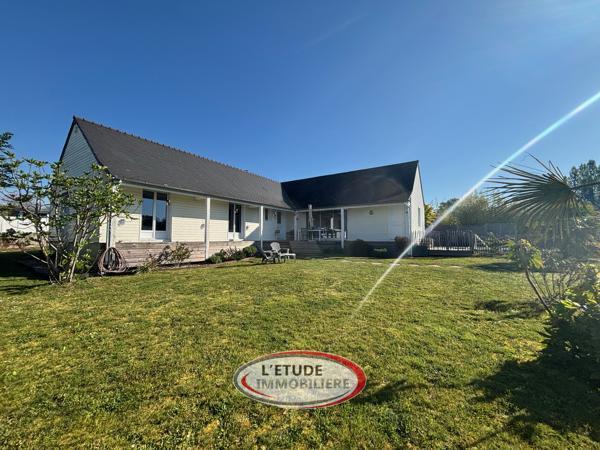 Carquefou, maison 4 chambres avec piscine chauffée