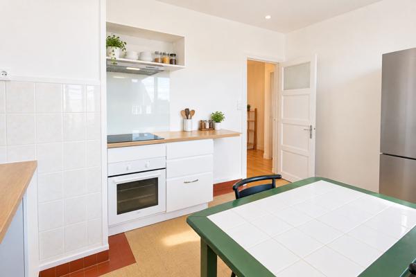Donges centre, appartement T3 meublé au 1er étage - Jardin commun