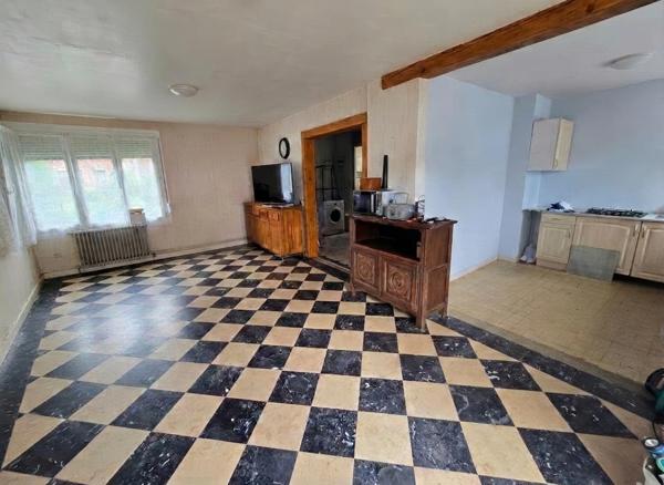 SAINT-MICHEL (02) - 🏡 Vente maison individuelle, avec 3 chambres 🛏️🛏️🛏️, garage 🚗 et jardin de 20 ares ☘️