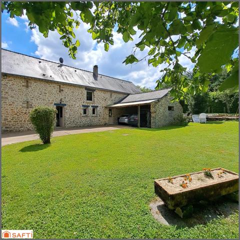 Maison en pierres avec terrain en campagne !
