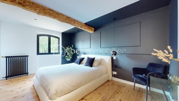 Venez découvrir cette superbe propriété composée d’une bastide du début du XIXème de plus de 310 m² habitables entièrement rénovée en 2024 avec dépendance et piscine au sein d'un parc arboré de 3 ha et située à moins de 20 minutes seulement des portes de Toulouse.

Au calme et sans aucun vis-à-vis, elle offre un lieu de vie véritablement unique de par la beauté et la simplicité de son architecture même, la qualité de sa rénovation intérieure mariant élégamment chaleur et cachet de l’ancien à un style résolument contemporain aux lignes épurées, que par l’environnement privilégié dans lequel elle se trouve.
Ce qui en fait également un bien d’exception, est sa rénovation récente complète où tout a été repensé et refait intégralement à neuf : toiture, plomberie, électricité, peintures, sols, cuisine, salles d’eau, menuiseries, isolation, fosse septique, piscine, etc. 
Il est en effet rare de pouvoir acquérir un bien ancien sans aucun travaux à prévoir et en toute sécurité.
Enfin, la maison séduit également par ses volumes généreux, sa luminosité, la fluidité dans ses espaces, ses prestations haut de gamme et son agencement intérieur.

Vous découvrirez au Rez-de-chaussée :
 Une entrée spacieuse, un salon traversant avec poêle à bois, un bureau avec cheminée, une salle-à-manger dotée également d’une cheminée, une cuisine entièrement aménagée et équipée SCHMIDT avec hotte intégrée à la plaque de cuisson - toutes ces pièces principales étant ouvertes sur l’extérieur - ainsi qu’une buanderie et un WC indépendant.
L’étage, quant à lui, dessert :
Une grande suite avec salle d’eau et son dressing de plus de 13 m², deux chambres indépendantes d'environ 14 m² chacune, une salle de bain, une seconde suite avec sa salle d’eau, une salle de jeux spacieuse à investir selon vos envies (5ème chambre, espace détente, …), un WC indépendant.

A l’extérieur vous serez séduit par l’étendue de son parc aux espaces dégagés et aux parties boisées d’essences diverses et variées, ses trois puits, sa longue allée privative menant directement à la maison, le charme de sa dépendance de plus de 60 m² accueillant garage, atelier, chaufferie et local technique pour la piscine ainsi que par la terrasse de plus de 180 m²qui entoure la maison.

C’est grand, c’est beau, c'est simple et raffiné à la fois. Cette propriété, bien rare dans le secteur, est un vrai coup de cœur ! 

Les + : piscine au sel 12x3,5 de 2025 avec margelle en pierre d'Egypte ; chauffage central par chaudière à granulés HARGASSNER ; menuiseries aluminium double vitrage 6/20/4 ; portail et visiophone ; terrain de tennis à l’abandon pouvant être rénové
Les ++ : prestations haut de gamme, garanties décennales, environnement privilégié, 10 minutes 

Visite virtuelle et plans disponibles sur demande.

Pour plus d’informations ou pour organiser une visite, contactez Pascale LOUVET, votre conseillère immobilière spécialiste du secteur, disponible 7 jours sur 7.

************************************************
Under twenty minutes from Toulouse, this remarkable early-19th-century bastide has been completely refurbished in 2024 and offers more than 310 m² of elegant living space. Set within 3 hectares of landscaped grounds, it includes a charming outbuilding and a brand-new swimming pool.

Peaceful, private and surrounded by nature, the property combines the character of a historic home with the comfort and refinement of a contemporary renovation. Every element has been redone — roof, electrics, plumbing, insulation, windows, kitchen, bathrooms, septic tank and pool — making it a rare opportunity to enjoy a period home with no work required.

Inside, generous volumes, natural light and a fluid layout define the atmosphere. The ground floor features a spacious entrance hall, a bright living room with wood stove, a study and dining room each with fireplace, and a fully fitted SCHMIDT kitchen opening onto the garden. Utility room and guest WC complete this level.

Upstairs are two en-suite bedrooms, two additional bedrooms, a family bathroom and a large multipurpose room that can serve as a fifth bedroom or leisure space.

Outdoors, the long private driveway, mature trees, three wells and over 180 m² of terrace create a truly exceptional setting. The 60 m² outbuilding offers a garage, workshop, boiler room and pool equipment.

Highlights:
- Saltwater pool (12 × 3.5 m – 2025), HARGASSNER pellet boiler, aluminium double glazing, electric gate and videophone, unused tennis court with renovation potential. High-end finishes and ten-year warranties throughout.

Virtual tour and floor plans available on request.

For further details or to arrange a viewing, please contact Pascale LOUVET, your local real-estate specialist, available 7 days a week.
.