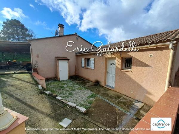 Maison à vendre idéal investissement locatif 6 pièces partagées en 3 appartements T2 plaine de Baracci sur la commune de VIGGIANELLO (20)