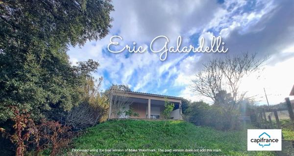 Maison à vendre idéal investissement locatif 6 pièces partagées en 3 appartements T2 plaine de Baracci sur la commune de VIGGIANELLO (20)