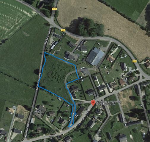 ENTRE BUCHY ET SAINT SAENS Grand terrain à bâtir d'environ 7 500 m²