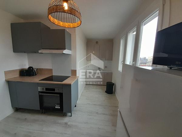 A louer à Châteauroux proche gare appartement rénové type 2 meublé