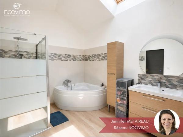 Ensemble de 2 maisons sur grand jardin exposé sud