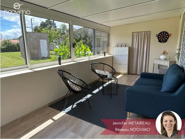 Ensemble de 2 maisons sur grand jardin exposé sud