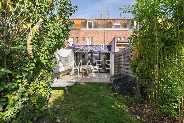 Coup de cœur à Wambrechies Maison 1930 rénovée avec jardin et extension lumineuse