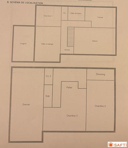 Une belle  maison prête pour une nouvelle histoire