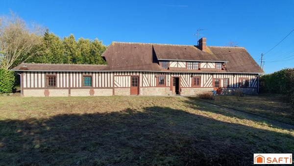 Maison normande, 5 chambres, 20mn des plages