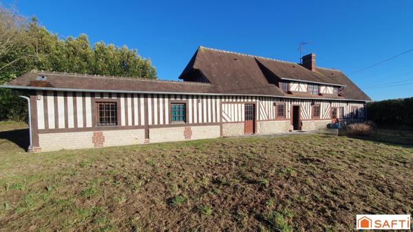 Maison normande, 5 chambres, 20mn des plages