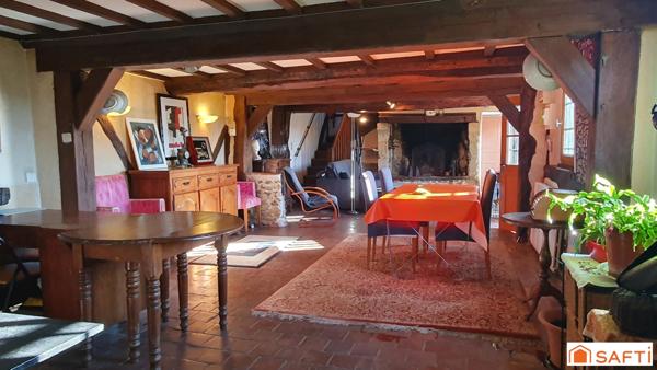 Maison normande, 5 chambres, 20mn des plages