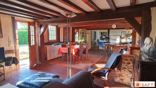 Maison normande, 5 chambres, 20mn des plages