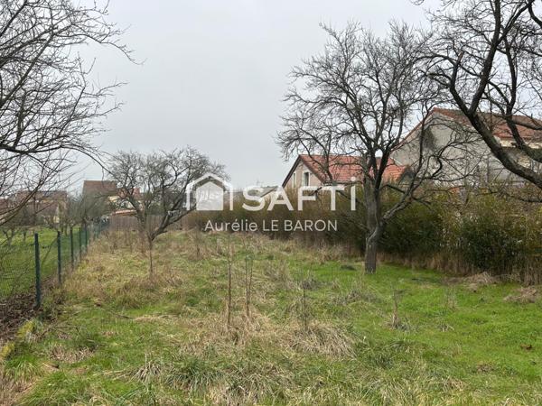 Terrain constructible viabilisé de 533m2