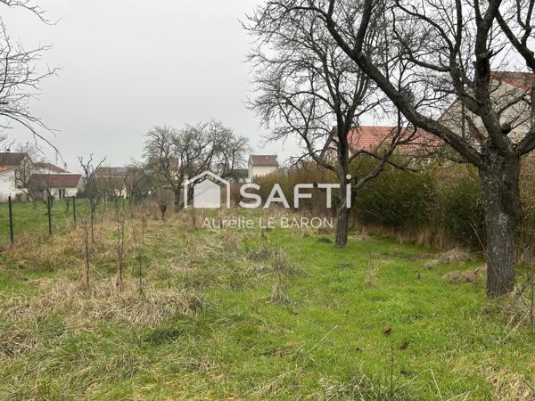 Terrain constructible viabilisé de 533m2