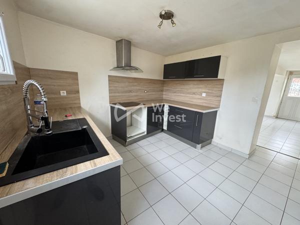 Maison 4 pièces avec jardin