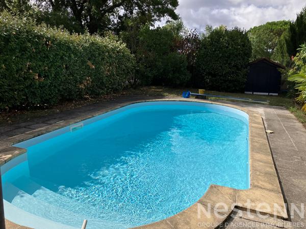 Charmante maison 3 pièces avec piscine proche centre-ville,105 m², garage