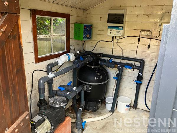 Charmante maison 3 pièces avec piscine proche centre-ville,105 m², garage
