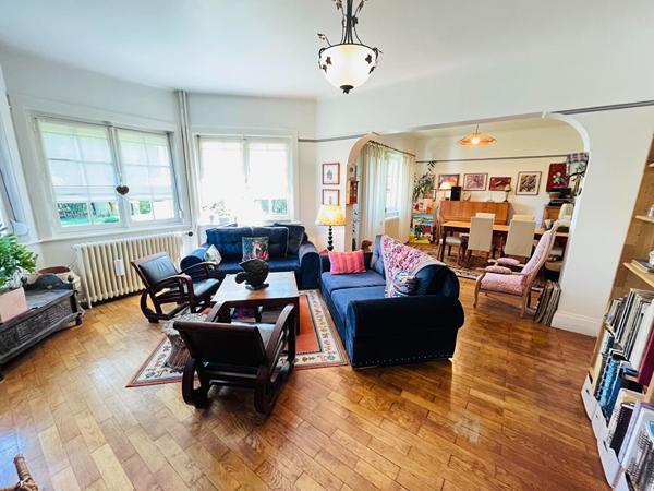 Belle demeure à Coquelles secteur Pont du Leu de 170 m2, 5 chambres, sublime jardin, garage