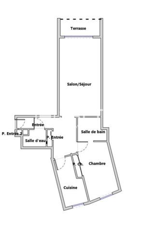 34000 MONTPELLIER - APPARTEMENT LUMINEUX AU DERNIER ETAGE