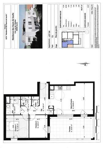 Appartement à venir 3 pièces SOULTZ HAUT RHIN (68)