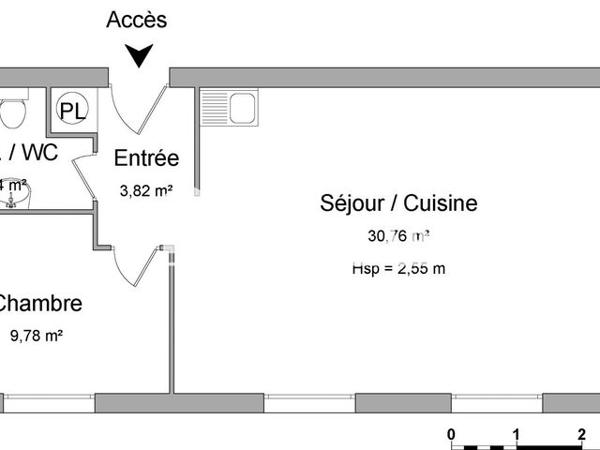 Location Appartement 2 pièces 48.7 m² - LE LOZET Chambost Allieres 69870