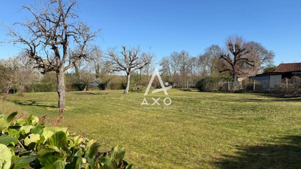 Terrain à bâtir de 1326m² vue sur le Lac