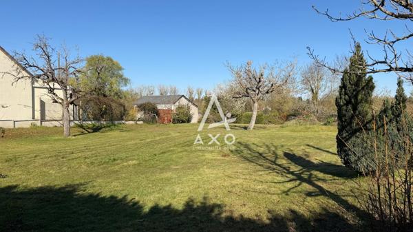 Terrain à bâtir de 1326m² vue sur le Lac