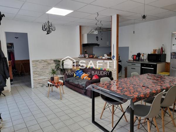 Servon/Vilaine appart T3 66m² Bourg - Rez Chaussée