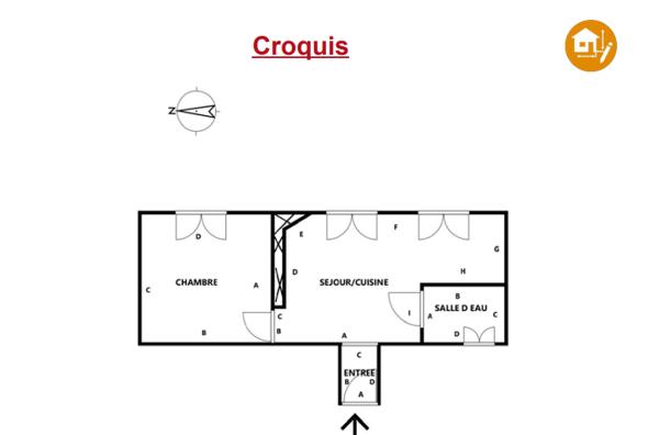 Paris (75009) Paris 9ème – Beau 2 pièces de 31 m² au calme