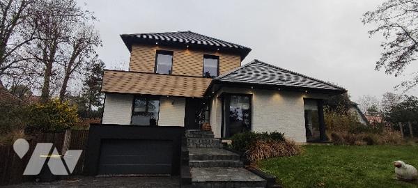 Villa contemporaine d'exception de 212m² avec sous-sol et jardin à STELLA-PLAGE