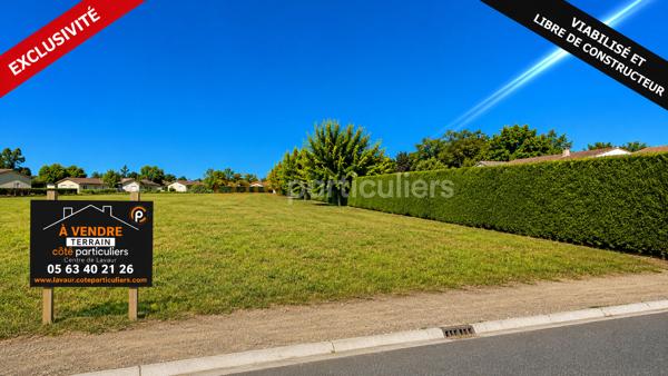 Vente
                Terrain649 m² - LAVAUR (81500)
